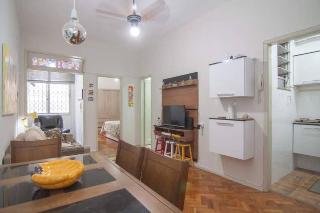 Apartamento Charmoso Na Praia De Copacabana Rio de Janeiro Buitenkant foto